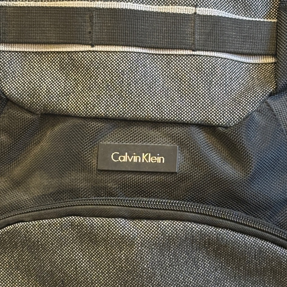 Calvin Klein Charcoal and Black Men's Backpack - Picture 3 of 15